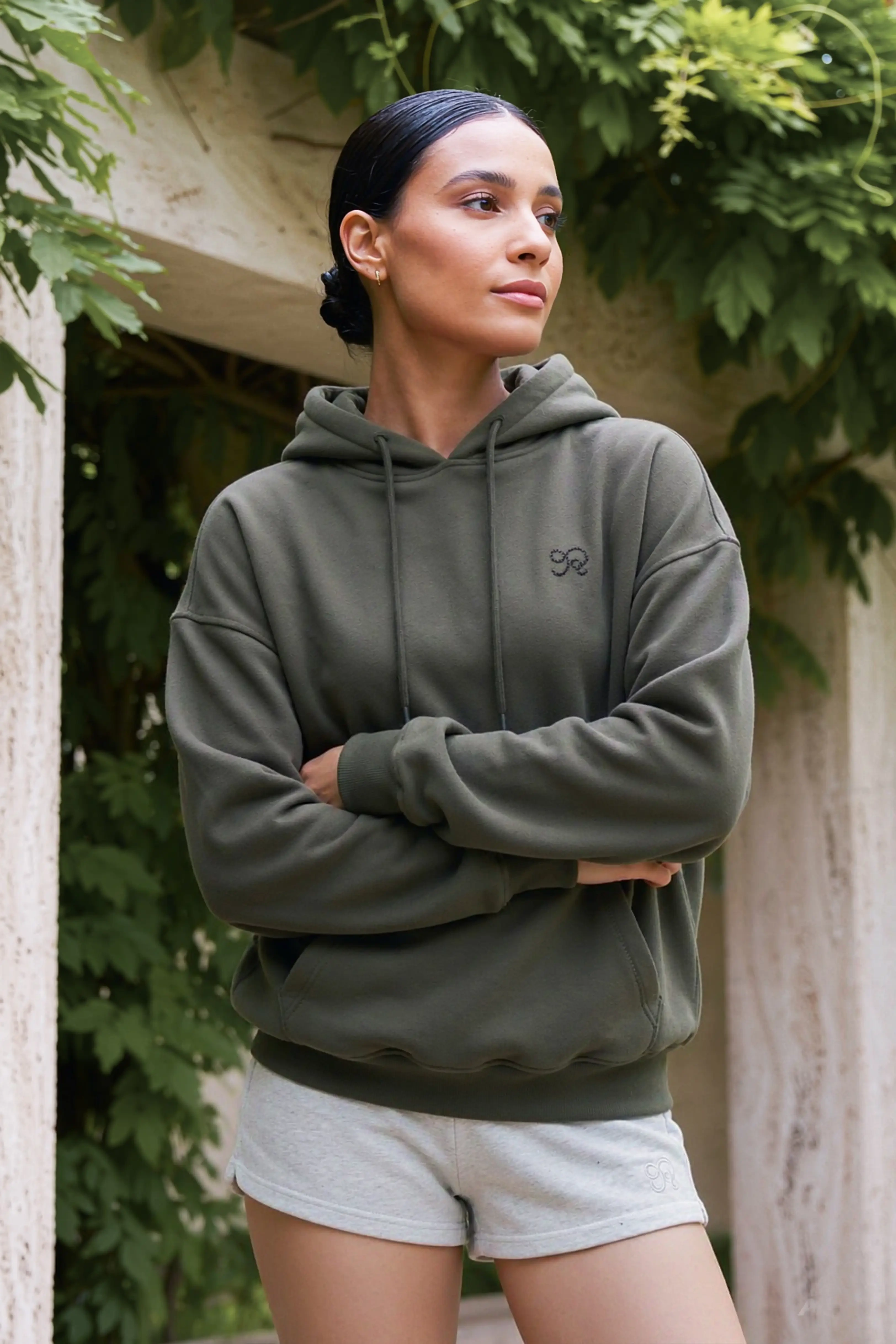 Oversized Drop Shoulder Hoodie