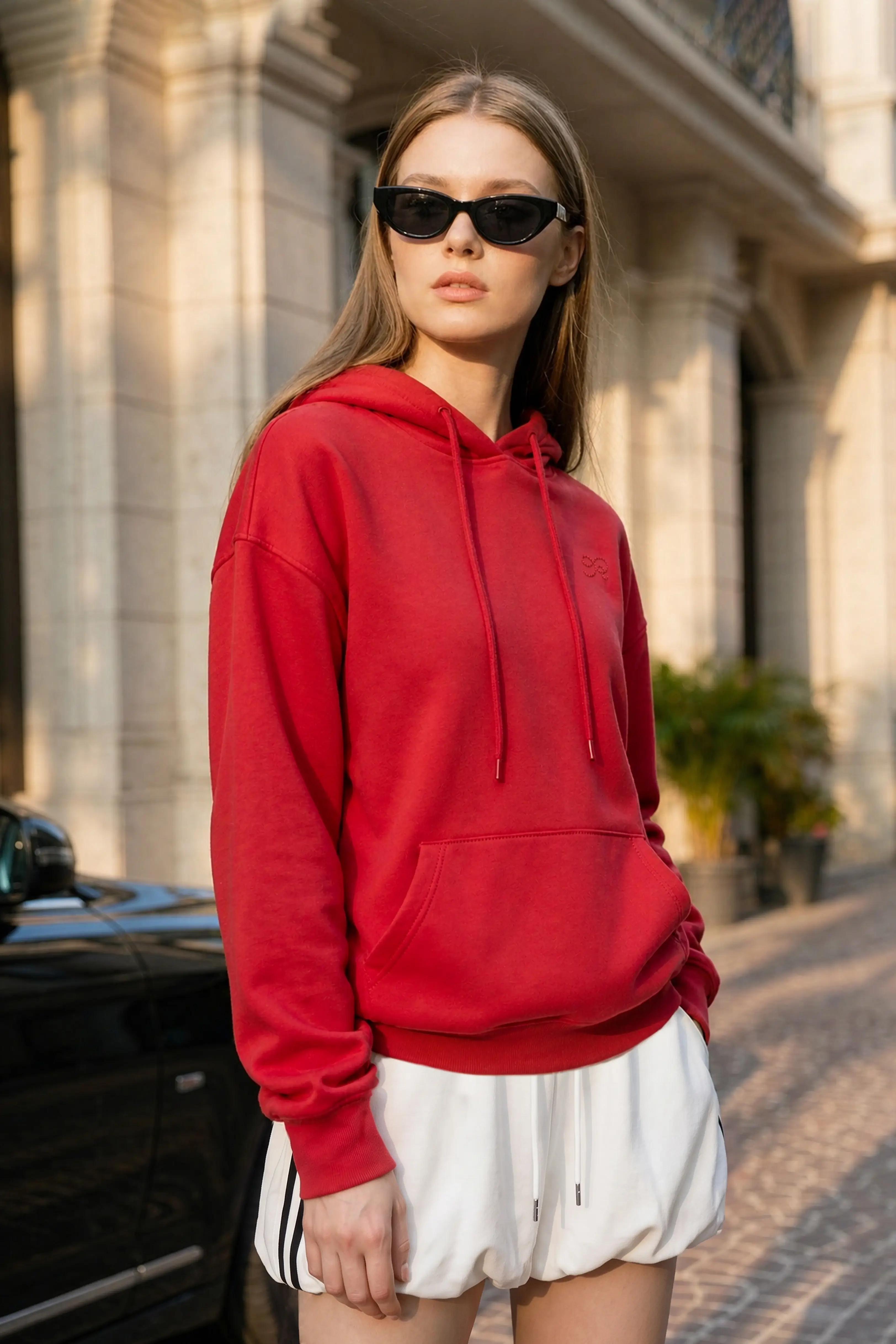 Oversized Drop Shoulder Hoodie