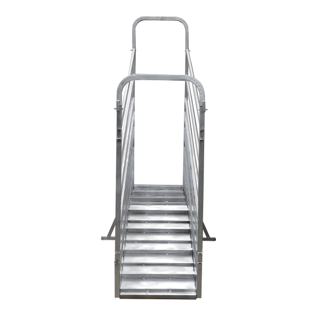 Cattle Ramp with walk way