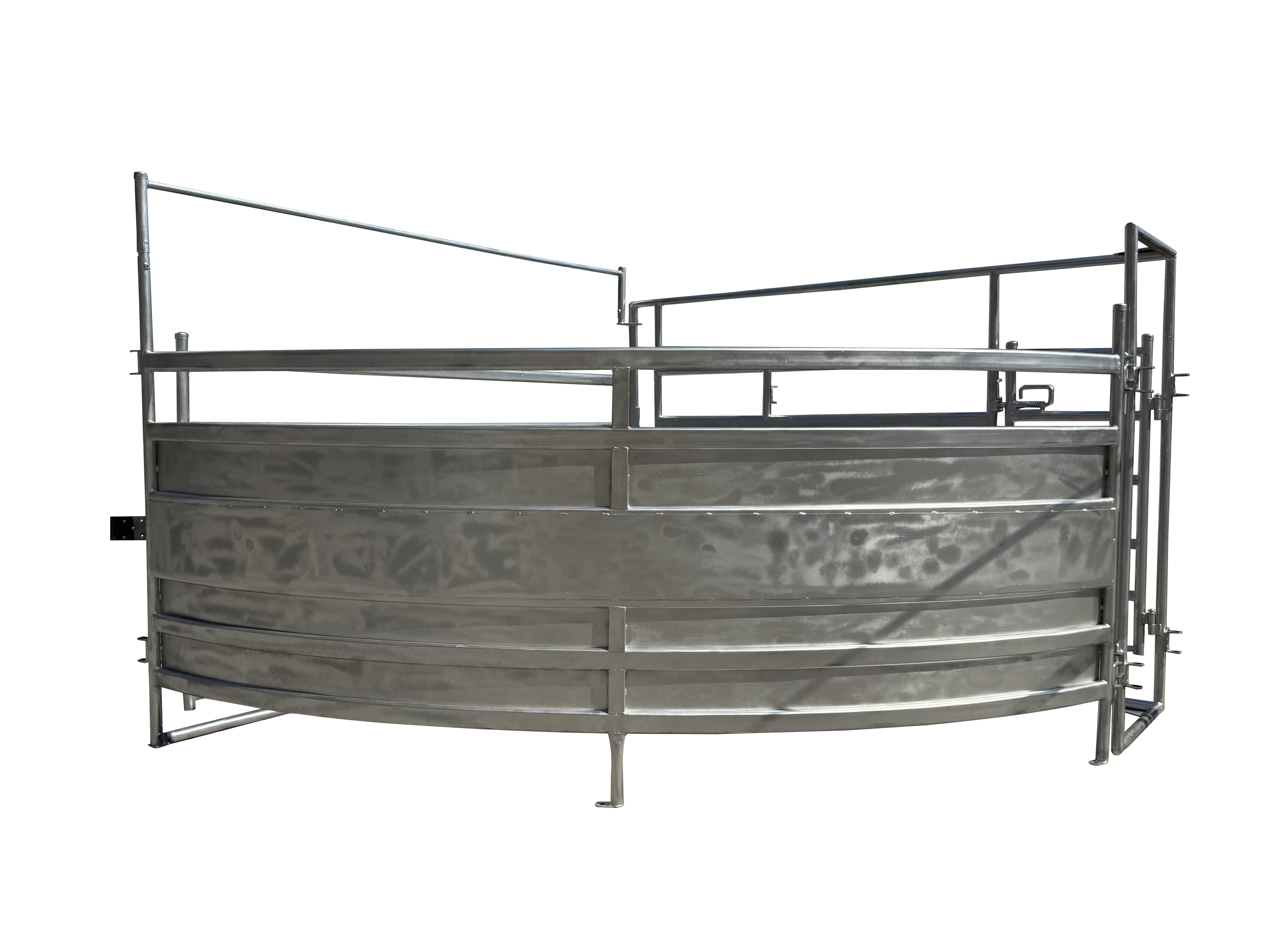 90° Cattle Force Yard sheeted