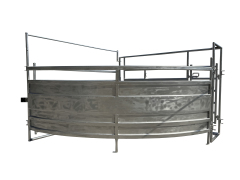 90° Cattle Force Yard sheeted