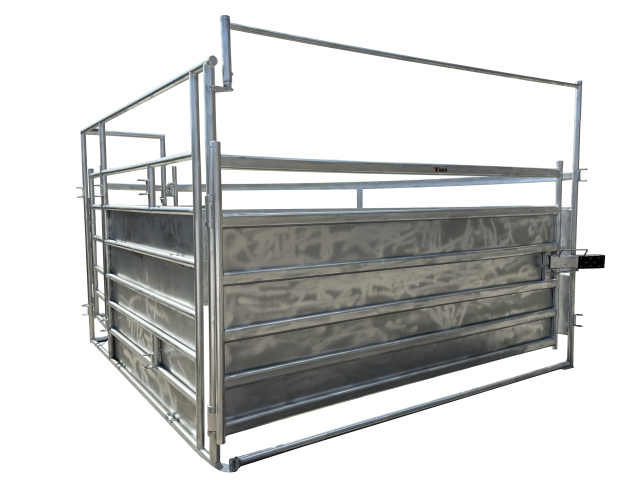 90° Cattle Force Yard sheeted