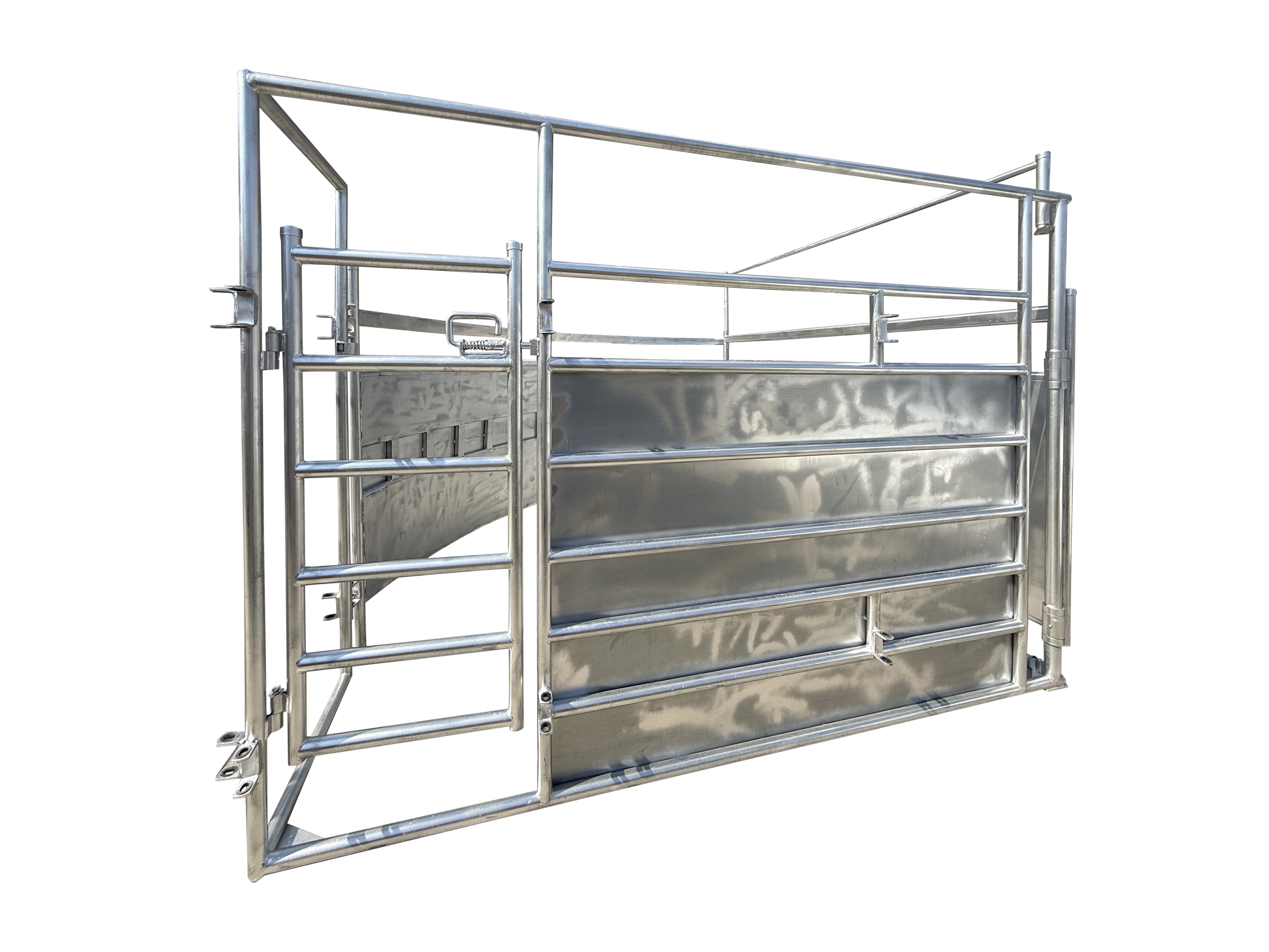 90° Cattle Force Yard sheeted