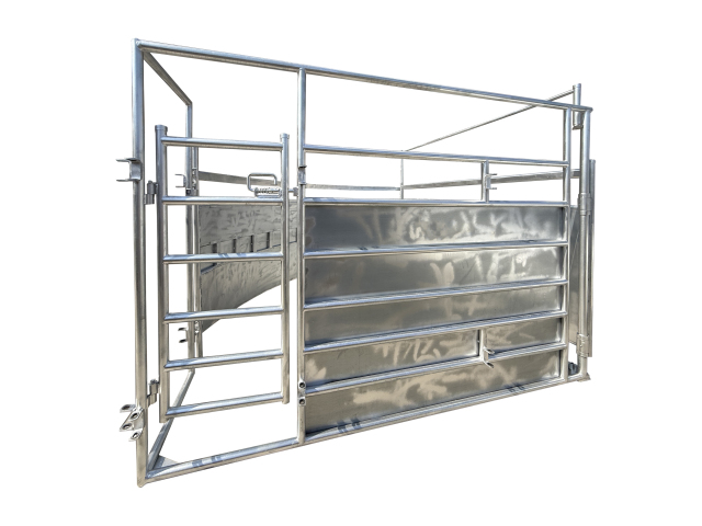 90° Cattle Force Yard sheeted
