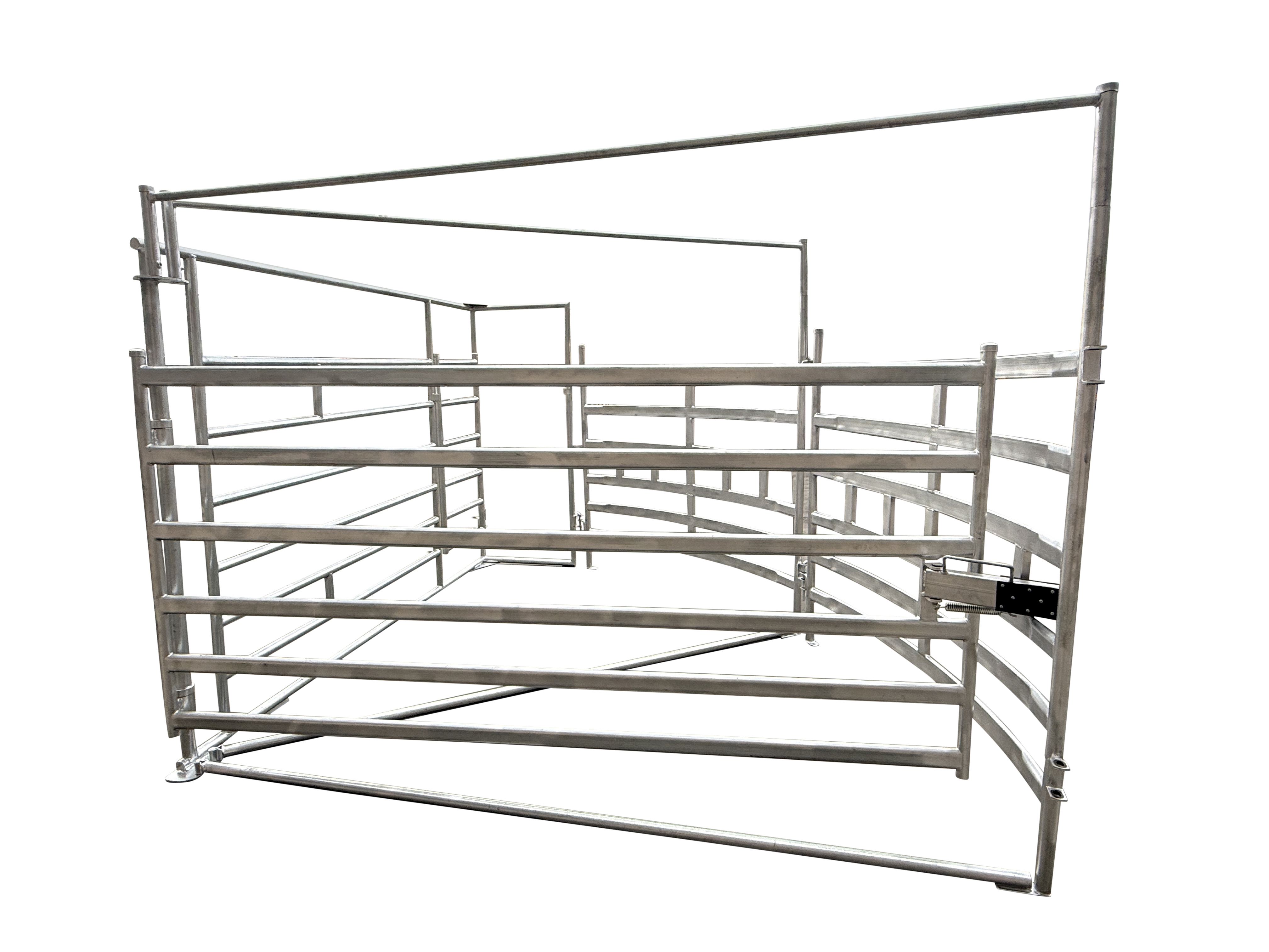 90° Cattle Force Yard unsheeted