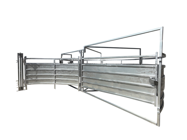 S-Bend & Circular Cattle Force Yard sheeted