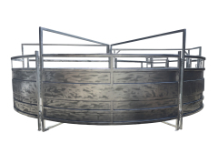 S-Bend & Circular Cattle Force Yard sheeted