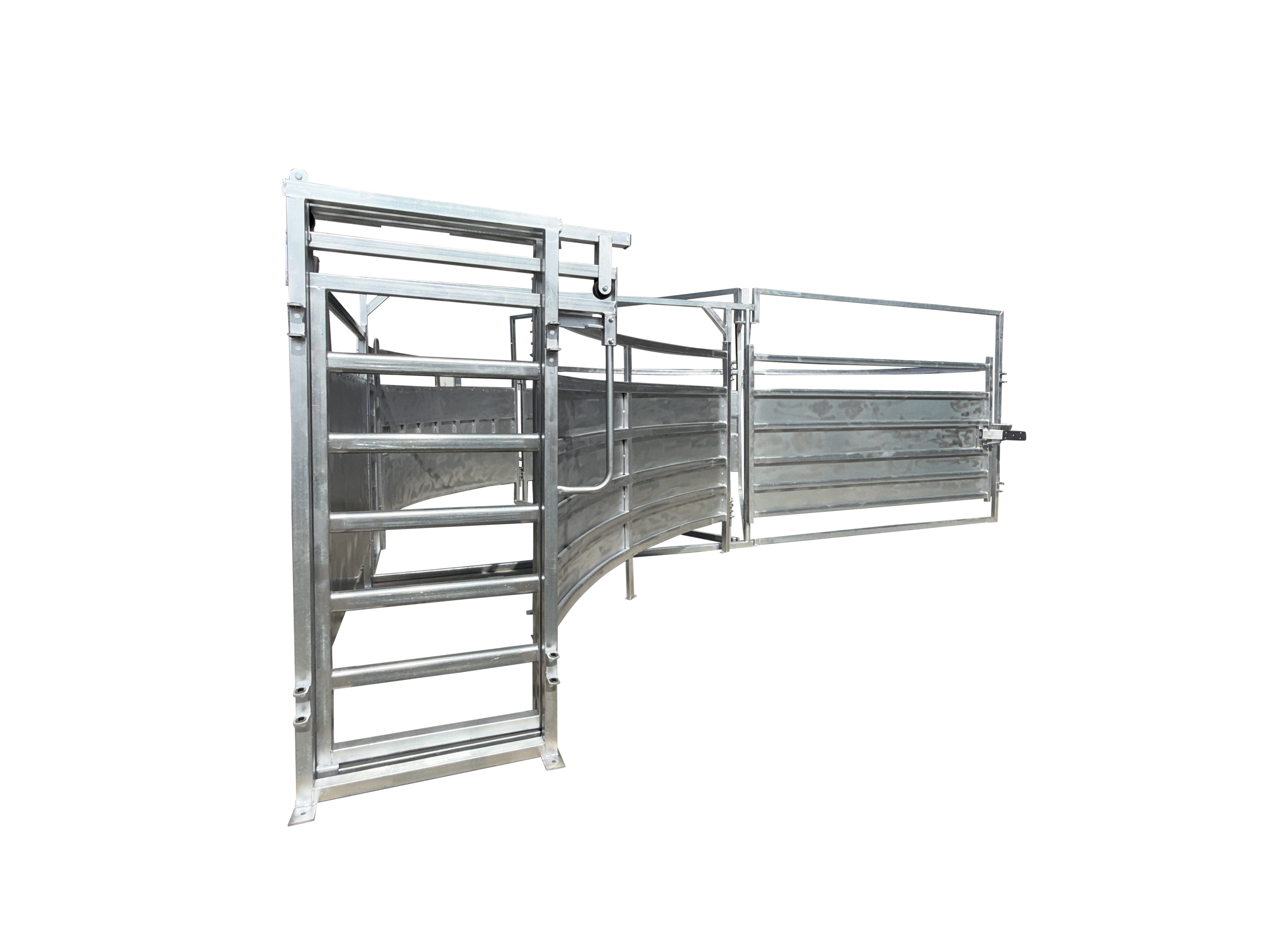 S-Bend & Circular Cattle Force Yard sheeted