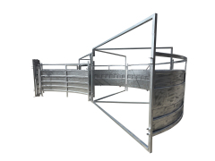 S-Bend & Circular Cattle Force Yard sheeted