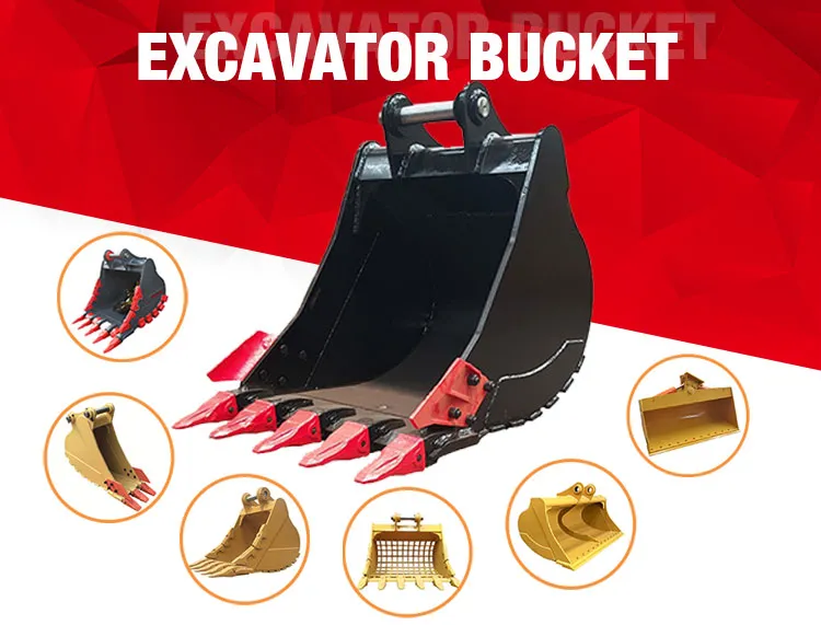 CNS CHINA CUSTOMISED SCREEN SIEVING SKELETON SKID STEER BUCKET FOR ROCK STONE SAND