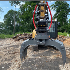 CNS HYDRAULIC EXCAVATOR GRAPPLE FOR STONE ROD GRAB