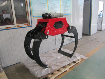 CNS HYDRAULIC EXCAVATOR GRAPPLE FOR STONE ROD GRAB
