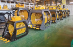 CNS HIGH QUALITY HYDRAULIC ROTARY ROTATING SOIL ROCK SAND SCREENING BUCKET EXCAVATOR SCREEN BUCKET