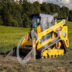 CNS SUPERIOR SKID STEEL AND WHEEL LOADER BUCKET CUNSTOMIZED FOR SALE