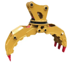 CNS HYDRAULIC EXCAVATOR GRAPPLE FOR STONE ROD GRAB
