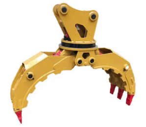 CNS HYDRAULIC EXCAVATOR GRAPPLE FOR STONE ROD GRAB