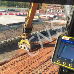 CNS MOUNTED HYDRAULIC ATTACHMENT VIBRATION RAMMER EXCAVATOR TAMPING PLATE COMPACTOR FIT FOR ALL KINDS DIGGER