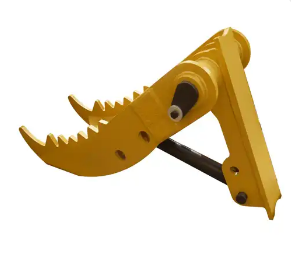 CNS OEM LOG STONE ROCK EXCAVATOR THUMB GRAPTOR BUCKET BACKHOE SPARE PART