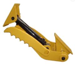 CNS OEM LOG STONE ROCK EXCAVATOR THUMB GRAPTOR BUCKET BACKHOE SPARE PART