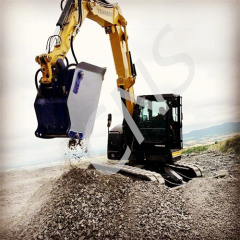 CNS HYDRAULIC BACKHOE DIGGERS EXCAVATOR CRUSHING BUCKET ROCK CRUSHER FOR SALE
