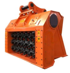 CNS COAL ROCK STONE CRUSH BUCKET BACKHOE EXCAVATOR CRUSHING SCREEN BUCKET