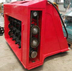 CNS COAL ROCK STONE CRUSH BUCKET BACKHOE EXCAVATOR CRUSHING SCREEN BUCKET