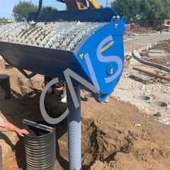 CNS CONSTRUCTION EQUIPMENT CONCRETE MIXING BUCKET MIXER FOR SKID STEER AND EXCAVATOR