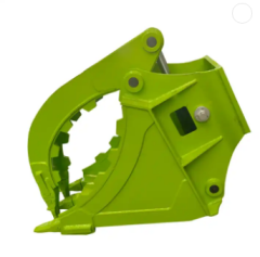CNS HYDRAULIC EXCAVATOR GRAB BUCKET WITH THUMB FOR LOG STONE ROCK