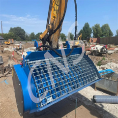 CNS CONSTRUCTION EQUIPMENT CONCRETE MIXING BUCKET MIXER FOR SKID STEER AND EXCAVATOR