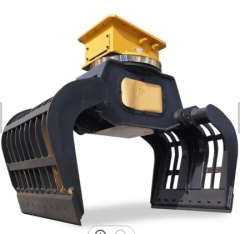 CNS EC300 HARDOX STONE SORTING GRAPPLE EXCAVATOR GRAB BUCKET DEMOLITION STEEL METAL SCRAP MULTI PEEL CLAWS