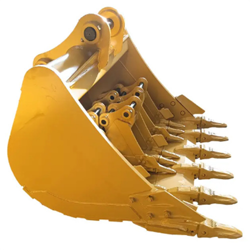 CNS CUSTOMIZED EXCAVATOR BACKHOE EXTREME HEAVY DUTY BUCKET WITH TEETH REINFORCED HARD DIGGING FOR MINING STONE ROCK