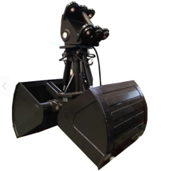 CNS EXCAVATOR HYDRAULIC CLAMSHELL GRAB BUCKET RORATY FREE RORATING GRAPPLE FOR CRANE DIGGER SPARE PARTS