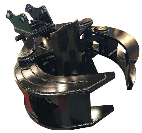 CNS HYDRAULIC VOLVO EC80 EXCAVATOR TREE WOOD LOG CUTTER SHEAR GRAPPLE SAW