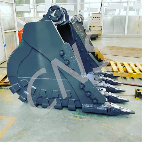 CNS CUSTOMIZED EXCAVATOR BACKHOE EXTREME HEAVY DUTY BUCKET WITH TEETH REINFORCED HARD DIGGING FOR MINING STONE ROCK