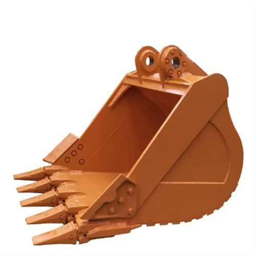 CNS CUSTOMIZED EXCAVATOR BACKHOE EXTREME HEAVY DUTY BUCKET WITH TEETH REINFORCED HARD DIGGING FOR MINING STONE ROCK