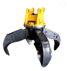 CNS 360 DEGREE RORATY HYDRAULIC BUILDING DEMOLITION SORTING EXCAVATOR GRAPPLE STEELGRAB BUCKET METAL SCRAP MULTI CLAWS FOR ROD STONE CONCRETE