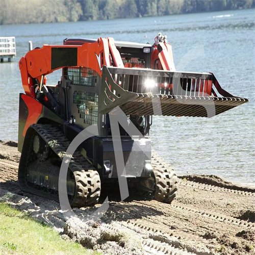 CNS SKID STEER AND WHEEL LOADER SKELETON SIEVE BUCKETS CUSTOMIZED FOR ROCK STONE SAND