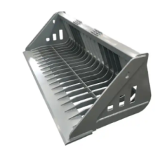 CNS SKID STEER AND WHEEL LOADER SKELETON SIEVE BUCKETS CUSTOMIZED FOR ROCK STONE SAND