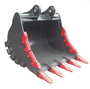 CNS EXCAVATOR GP BUCKET FOR HEAVY DUTY STONE ROCK TOUGH MATERIAL CHINA DIRECT SALE