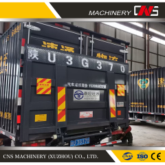 Cns Aluminum Profile Hydraulic Truck Tail Gate Lift Plate System for Lifting Cargo with Cantilever Slider Type Customized