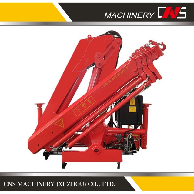 CNS Mini 6.3 Ton Hydraulic Knuckle Boom Truck Mounted Crane Easy Manipulation with Factory Price
