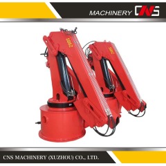 CNS Mini 6.3 Ton Hydraulic Knuckle Boom Truck Mounted Crane Easy Manipulation with Factory Price