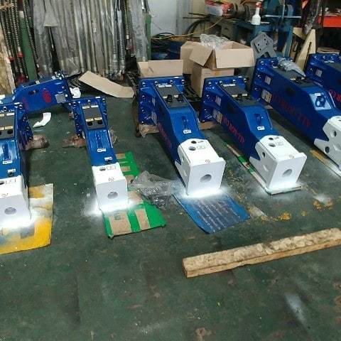 Excavator Parts Hydraulic Rock Hammer Breaker New Efficient Performance Hydraulic Breaker for Mini Excavator