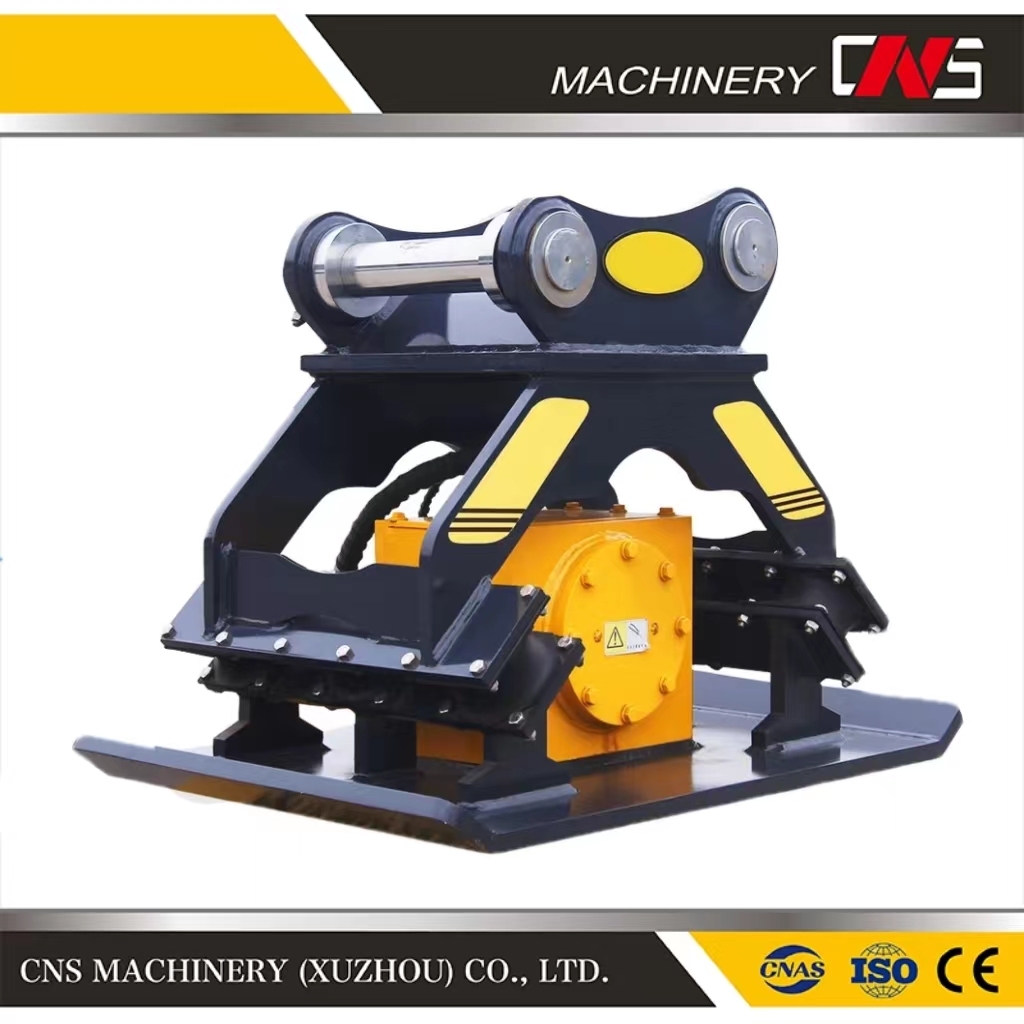 Excavator Vibrating Compactor Hydraulic Vibration Rammers Compactor Tamper Digger Impact Vibro Plate for Construction Machine