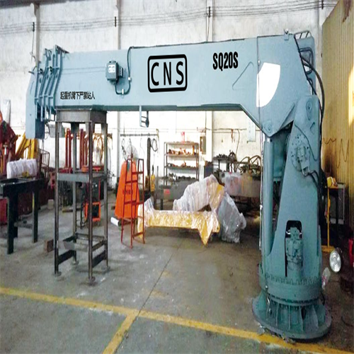 4 Ton Hydraulic Mobile Straight Boom Arm Truck Crane with High Position Seat for Portable Construction Equipments