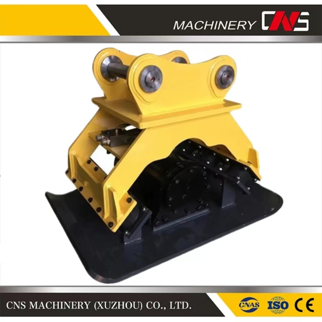1 Ton-10 Ton Hydraulic Vibro Concrete Compactor Soil Plate Compactor Machine for Excavator