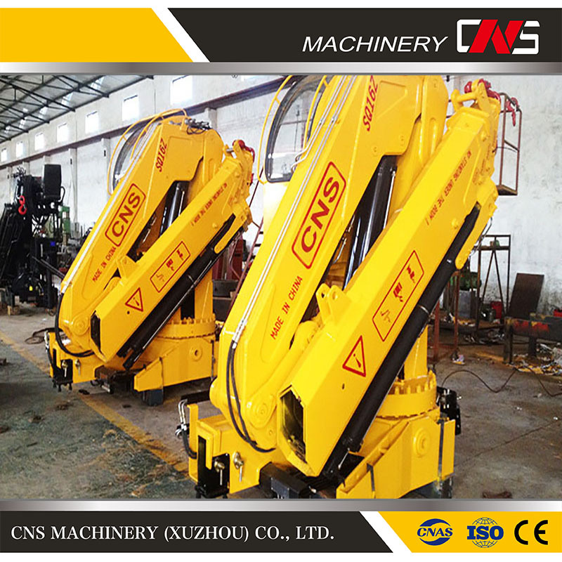 China Factory Professional Truck Mounted Crane 16 Ton with Telescopic Knuckle Boom for Salee with High Quality