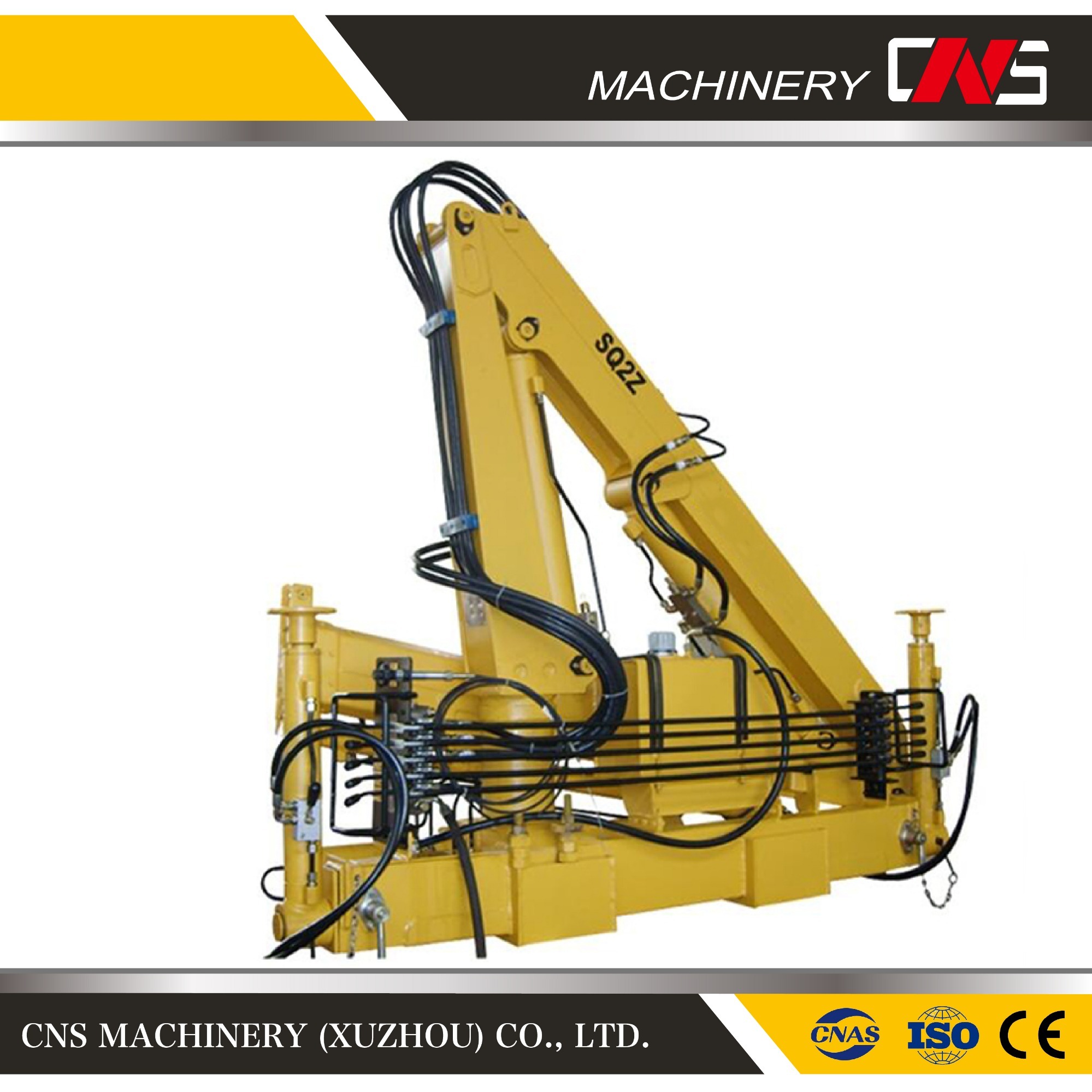 2 Ton Construction Machinery Mobile Crane CE ISO9001 Mini Crane Hydraulic Knuckle Boom Crane Truck Mounted Crane