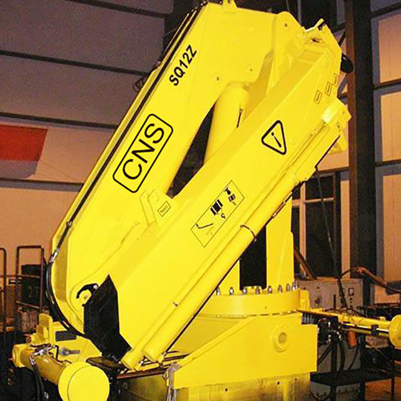 12 Ton Small Hydraulic Manipulator Knuckle Boom Crane Directly From China Folding Arm Truck Mounted Crane Hot Sale