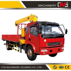 New 10 Ton Truck-Mounted Crane Telescopic Boom Truck Mounted Crane Straight Boom Lift for Hot Sale